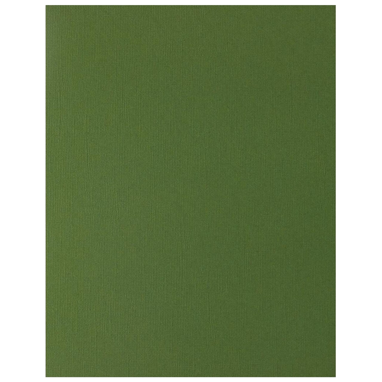 PA Paper Accents Textured Cardstock 8.5" x 11" Rain Forest, 74lb colored cardstock paper for card making, scrapbooking, printing, quilling and crafts, 25 piece pack